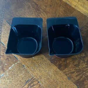 Salon Magnetic hair color dye foils bowls set of 2 beautician hair stylist
